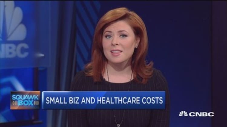 Health care cost tops small biz concern: Survey