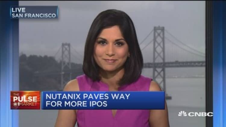Nutanix paves way for more IPOs