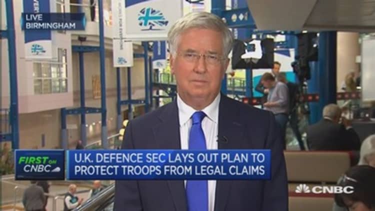 We're going to get out of the ECHR: UK Defence Secretary