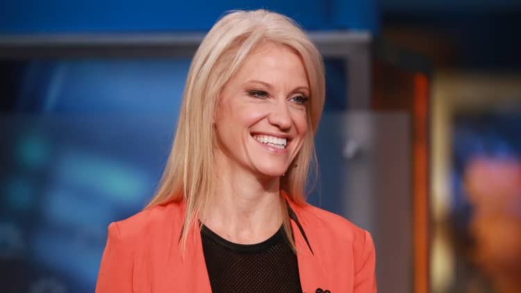 Clinton won't talk about issues: Kellyanne Conway