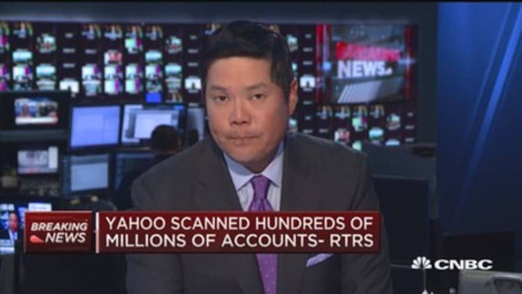 Yahoo scanned hundreds of millions of accounts - RTRS