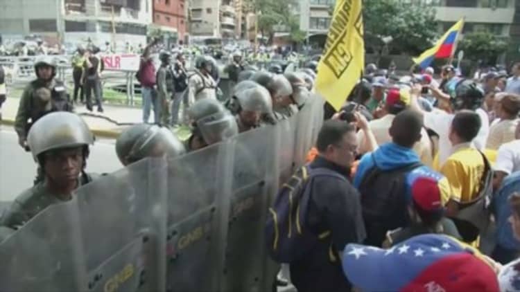 Venezuela crisis hitting oil workers