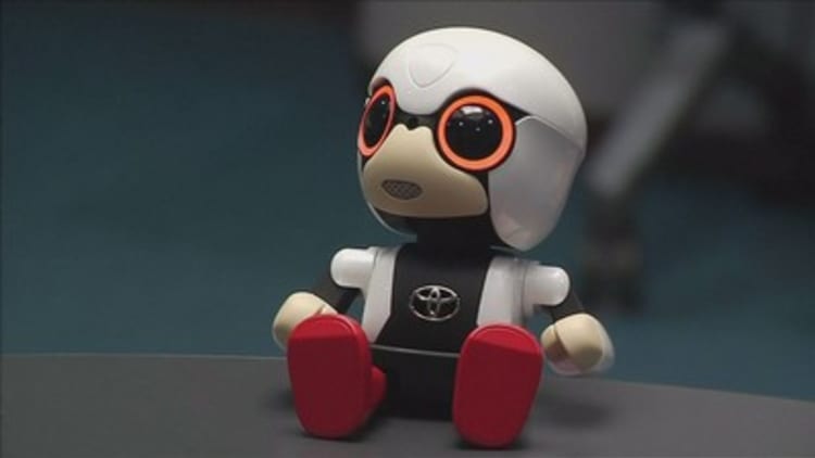 Toyota's tiny robot sells for under $400