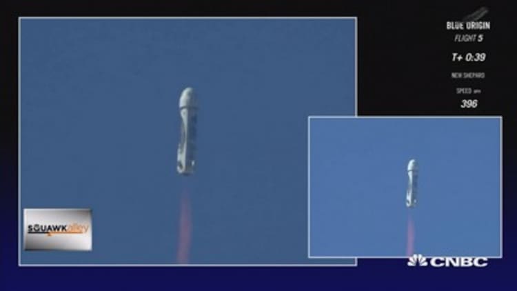 Blue Origin launch