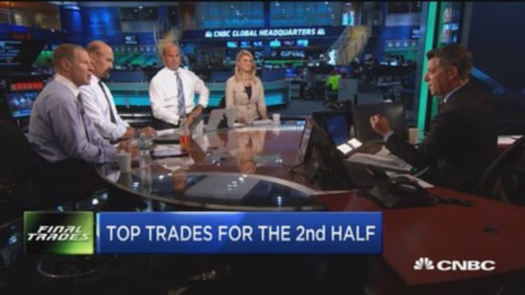 Top trades for the 2nd half: XLF, PF & more 