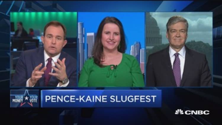 Pence-Kaine slugfest takeaways