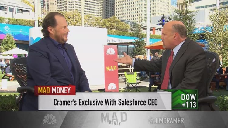 Salesforce CEO Benioff says Twitter has 'severe challenges', wishes Dorsey well