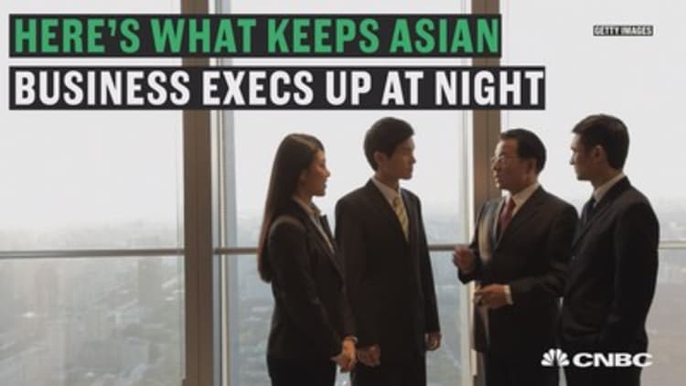 This is what Asian business execs fear 