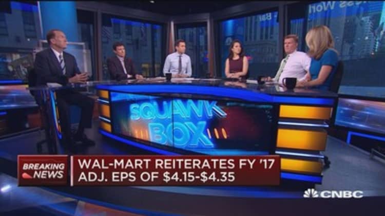 Wal-Mart releases guidance ahead of investor meeting