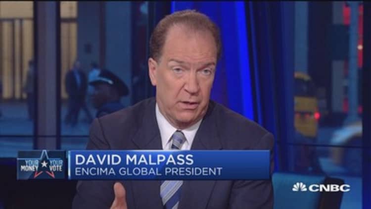 Election offers clear economic choice: David Malpass