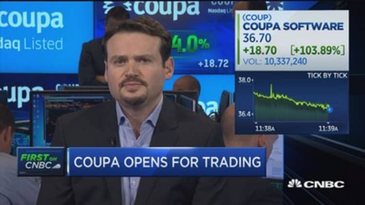 Coupa CEO: Value for customers is what we care about