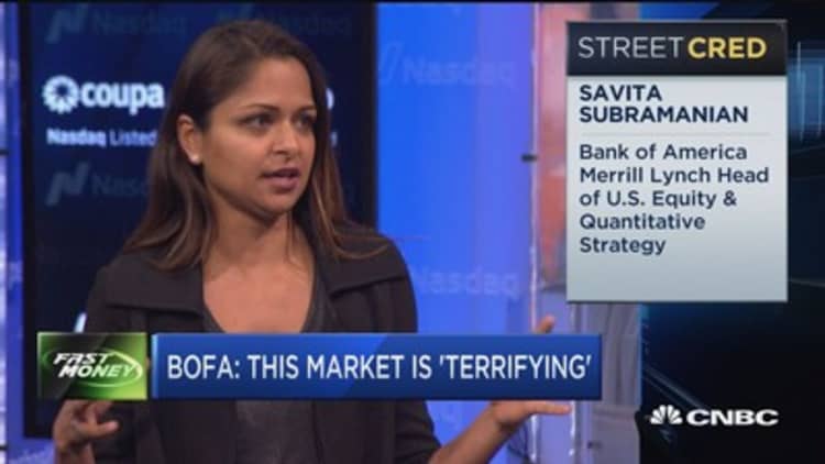 BofA: This market is 'scary'