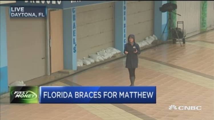 Hurricane Matthew to reach Florida's east coast tonight