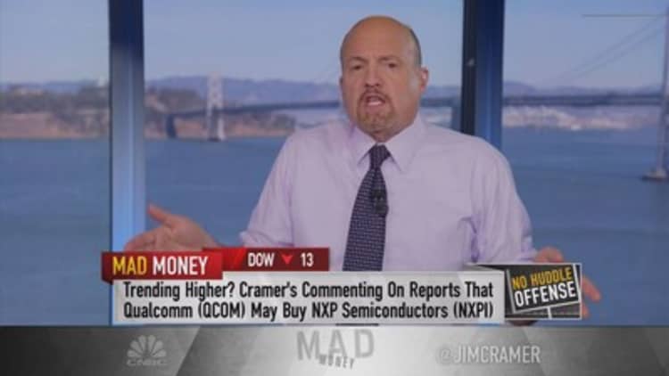 Cramer: Rare, powerful thrust sending stocks much higher
