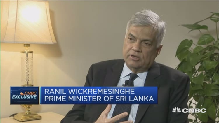 Sri Lanka PM: South Asia must address terrorism issue