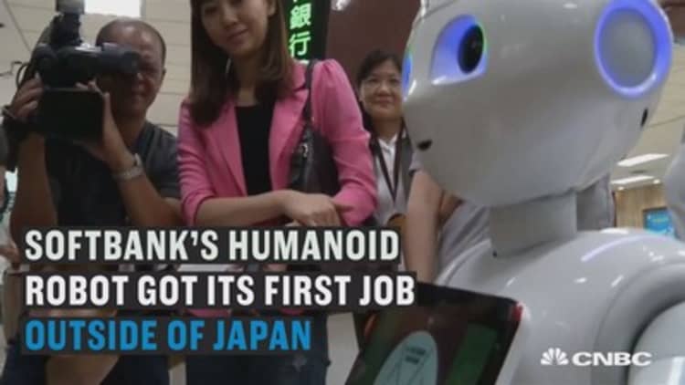Softbank's robot is now going global