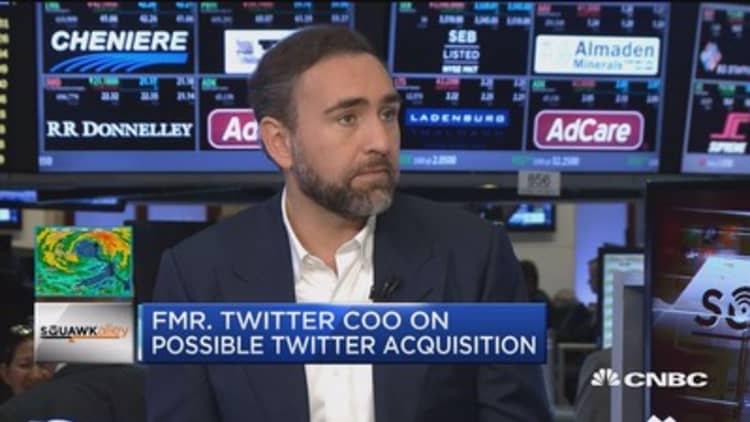 Fmr. Twitter COO on possible Twitter acquisition 