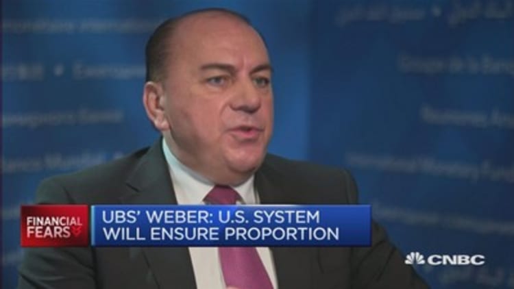 We're not a European bank, we're a Swiss bank: UBS chairman