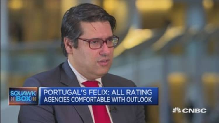 Will Portugal's credit rating be downgraded?