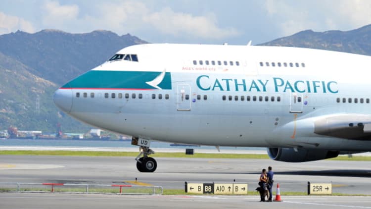 Cathay Pacific says farewell 