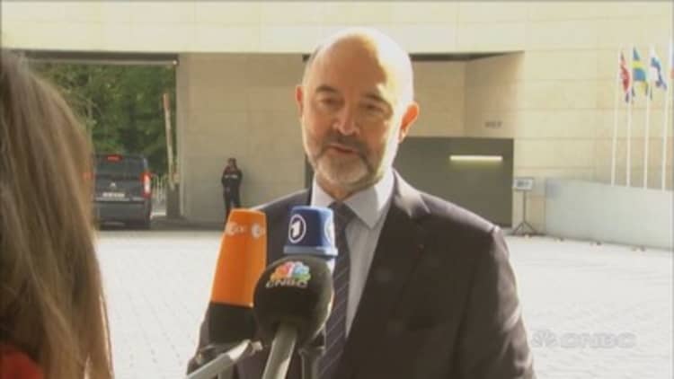Greek economy has undergone strong, difficult reforms: Moscovici