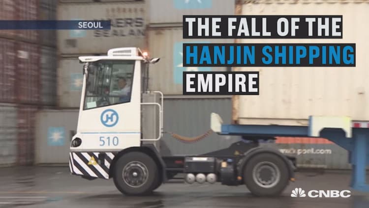 The fall of the Hanjin shipping empire