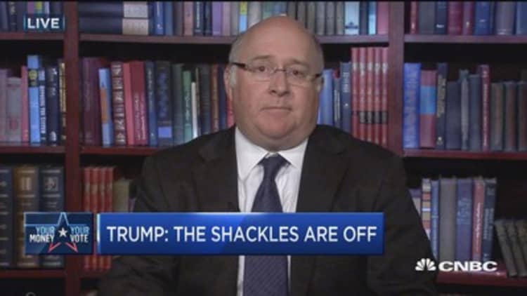 Trump: The shackles are off