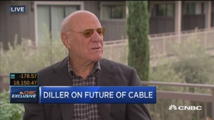 Diller on cable: Nothing more than survival for established players