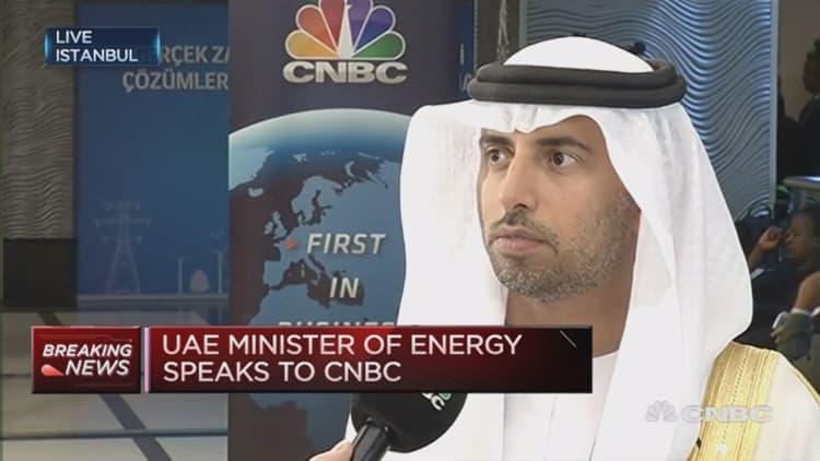 OPEC debate about timing: UAE energy minister
