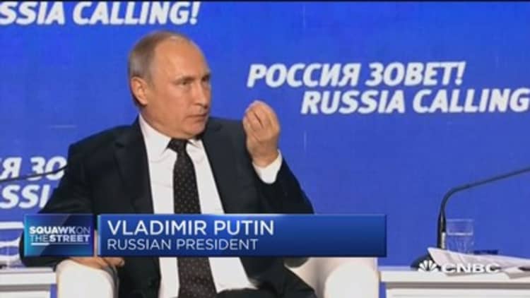 Putin: DNC hacking scandal not in Russia's interests