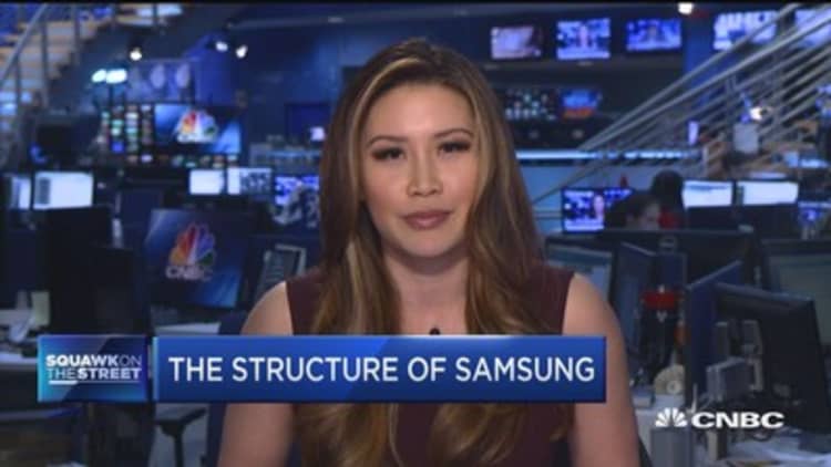 Samsung's heir apparent