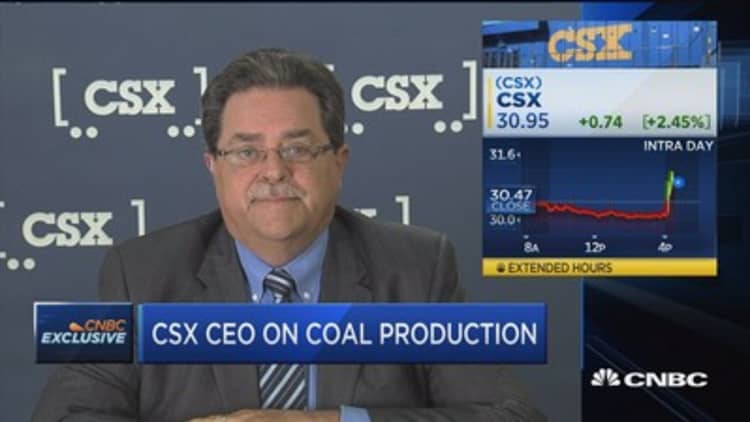 CSX CEO on earnings