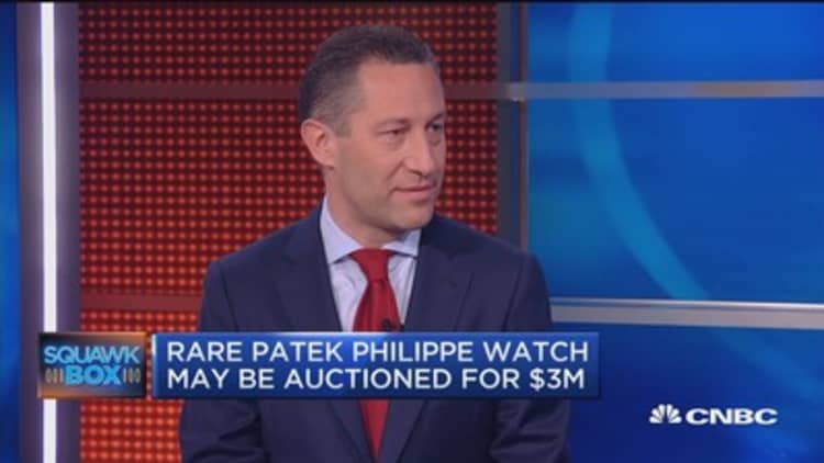 Patek Philippe 1518 watch heads to auction