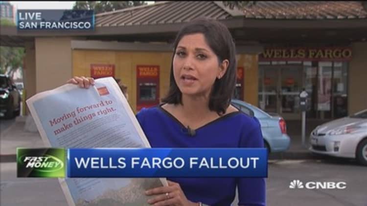 Wells Fargo 'moving forward to make things right'