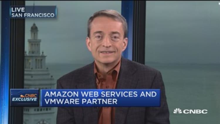 AWS and VMware partnership 'best of both worlds': VMware CEO