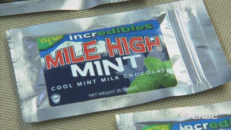 Marijuana-infused candy is legal in some states