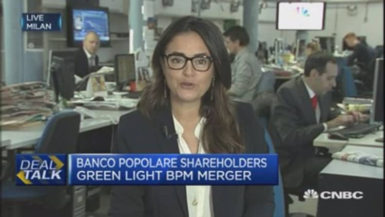 Banco Popolare gets green light on BPM merger