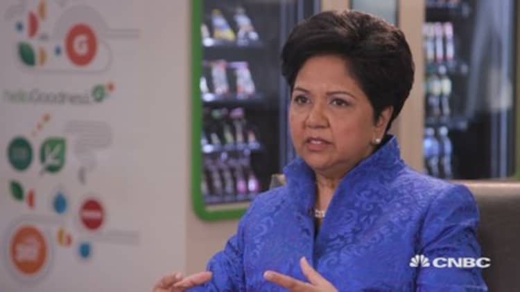 Pepsi's Nooyi: Cannot grow without healthy products