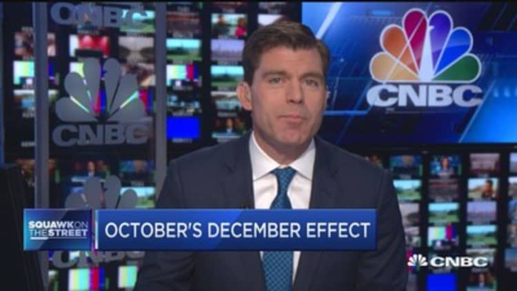 October's December effect