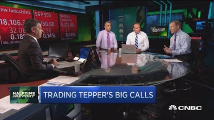 Trading Tepper's big calls