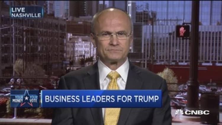 Business leader for Trump