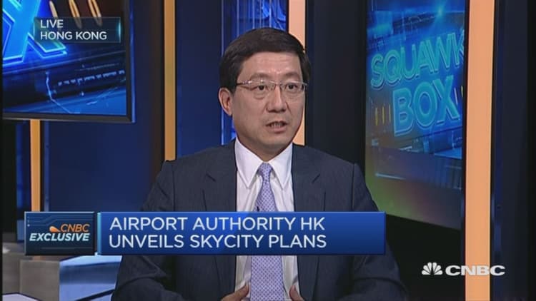 Hong Kong International Airport is making a push for retail
