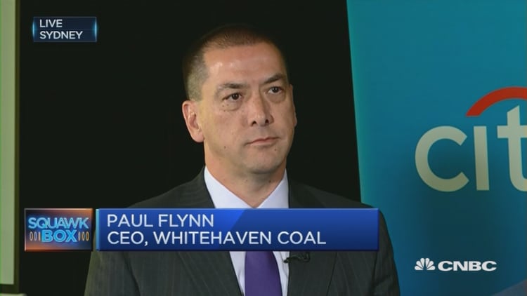 Coal prices will be good for 'some time to come': Miner