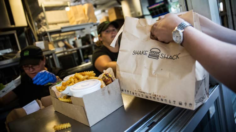 Shake Shack beats on top and bottom lines