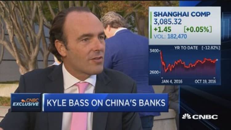 Kyle Bass: China must recapitalize its banking system