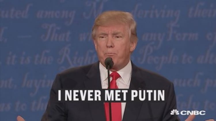 Trump: Putin has outsmarted Clinton 'every step of the way'