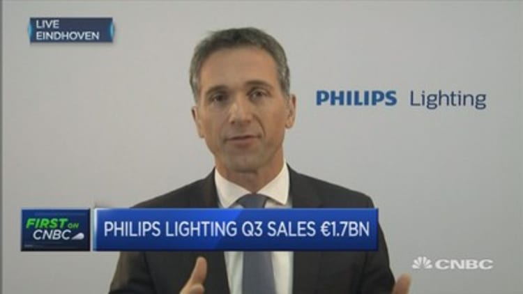 Philips Lighting committed to improving growth profile: CEO