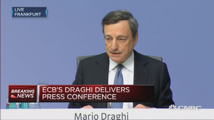 European economy has shown resilience: Draghi