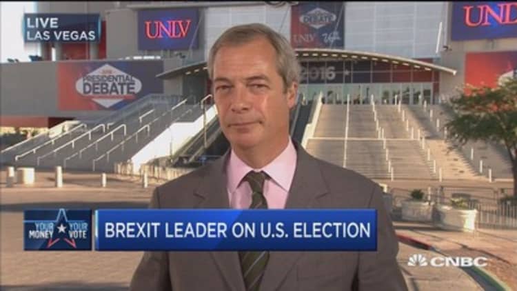 Farage: Trump needs to move on after election