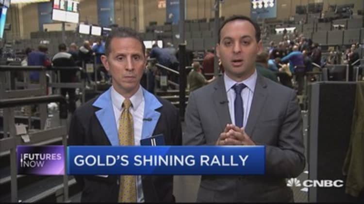 Why there's a gold rally on
